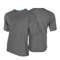 Mobile Cooling Men's Drirelease Mobile Cooling Short Sleeve Shirt, Morel Gray, XL MCMT02340521